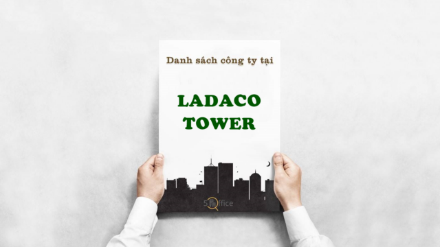 Danh sách công ty thuê văn phòng tại toà nhà Ladaco Tower, Lê Quang Định, Quận Bình Thạnh