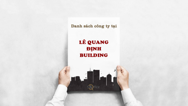 Danh sách công ty thuê văn phòng tại toà nhà Lê Quang Định Building, Lê Quang Định, Quận Bình Thạnh