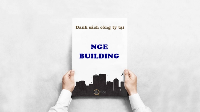Danh sách công ty thuê văn phòng tại toà nhà NGE Building, Ung Văn Khiêm, Quận Bình Thạnh