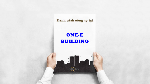 Danh sách công ty thuê văn phòng tại toà nhà One-E Building, Đinh Bộ Lĩnh, Quận Bình Thạnh
