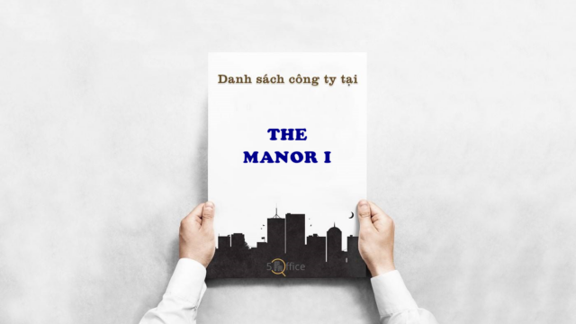 Danh sách công ty thuê văn phòng tại toà nhà The Manor I, Nguyễn Hữu Cảnh, Quận Bình Thạnh