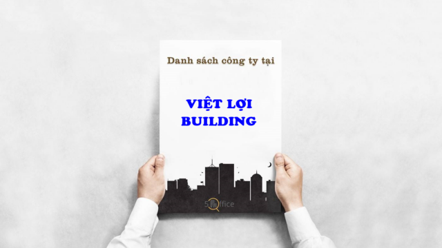 Danh sách công ty thuê văn phòng tại toà nhà Việt Lợi Building, Võ Oanh, Quận Bình Thạnh
