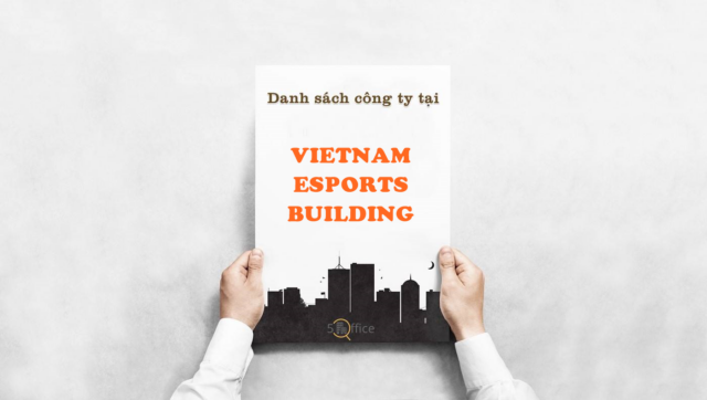 Danh sách công ty thuê văn phòng tại toà nhà Vietnam Esports Building, Trương Định, Quận 3