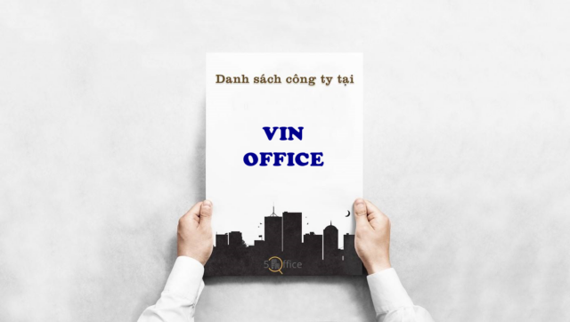 Danh sách công ty thuê văn phòng tại toà nhà Vin Office, Ung Văn Khiêm, Quận Bình Thạnh