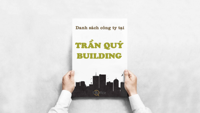 Danh sách công ty thuê văn phòng tại tòa nhà Trần Quý Building, Lê Thị Hồng Gấm, Quận 1