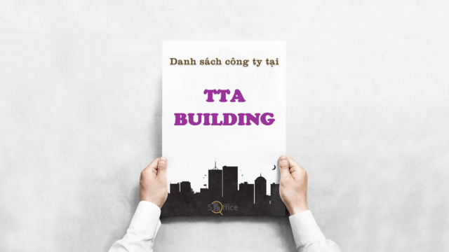 Danh sách công ty thuê văn phòng tại tòa nhà TTA Building, Nguyễn Hữu Cầu, Quận 1
