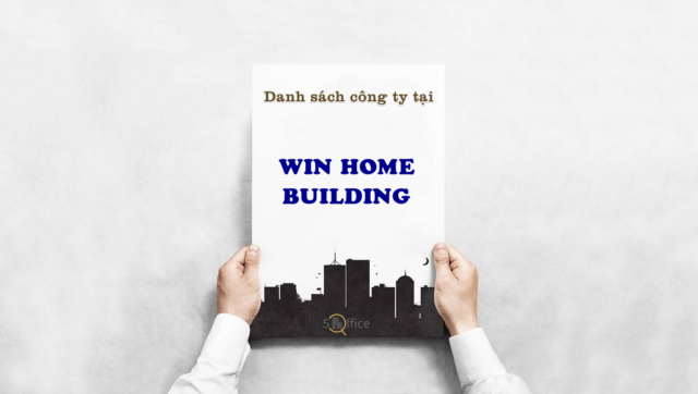 Danh sách công ty thuê văn phòng tại tòa nhà Win Home Building, Mai Thị Lựu, Quận 1