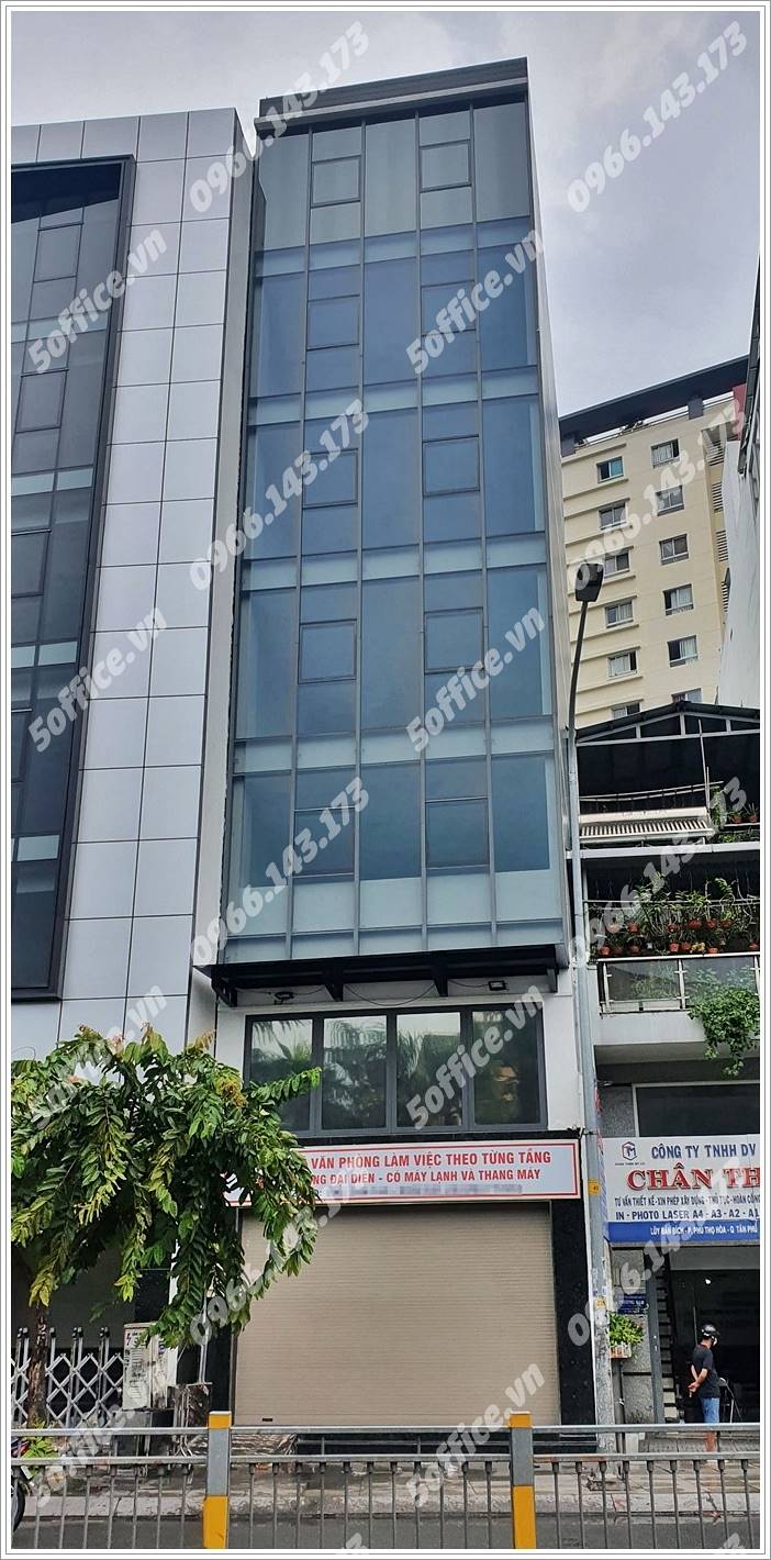 Tổng quan cao ốc văn phòng cho thuê toà nhà 763 Lũy Bán Bích, Quận Tân Phú - 5Office.vn