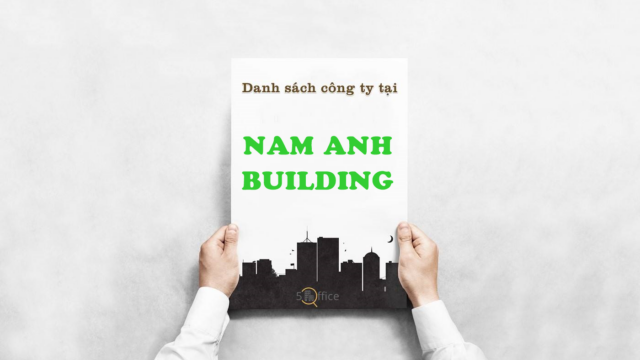Danh sách công ty thuê văn phòng tại tòa nhà Nam Anh Building, Đường số 41, Quận 2