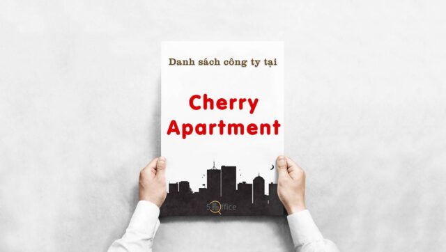 Danh sách công ty thuê văn phòng tại toà nhà Cherry Apartment, Quận Tân Bình