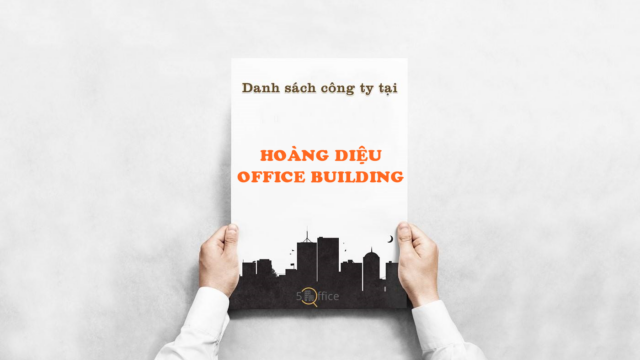 Danh sách công ty thuê văn phòng tại tòa nhà Hoàng Diệu Office Building, Quận 4