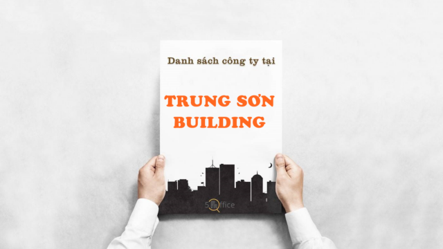 Danh sách công ty thuê văn phòng tại tòa nhà Trung Sơn Building, Nguyễn Văn Trỗi, Quận Phú Nhuận