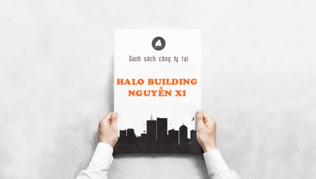 Danh sách công ty thuê văn phòng tại toà nhà Halo Building Nguyễn Xí, Quận Bình Thạnh