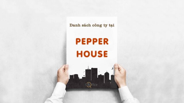 Danh sách 7 công ty đang thuê văn phòng tại Pepper House, Quận 1