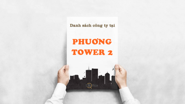 Danh sách công ty thuê văn phòng tại toà nhà Phương Tower 2, Hai Bà Trưng, Quận 1