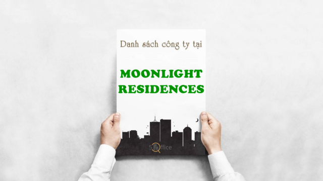 Danh sách công ty thuê văn phòng tại tòa nhà Moonlight Residences, Đặng Văn Bi, Quận Thủ Đức